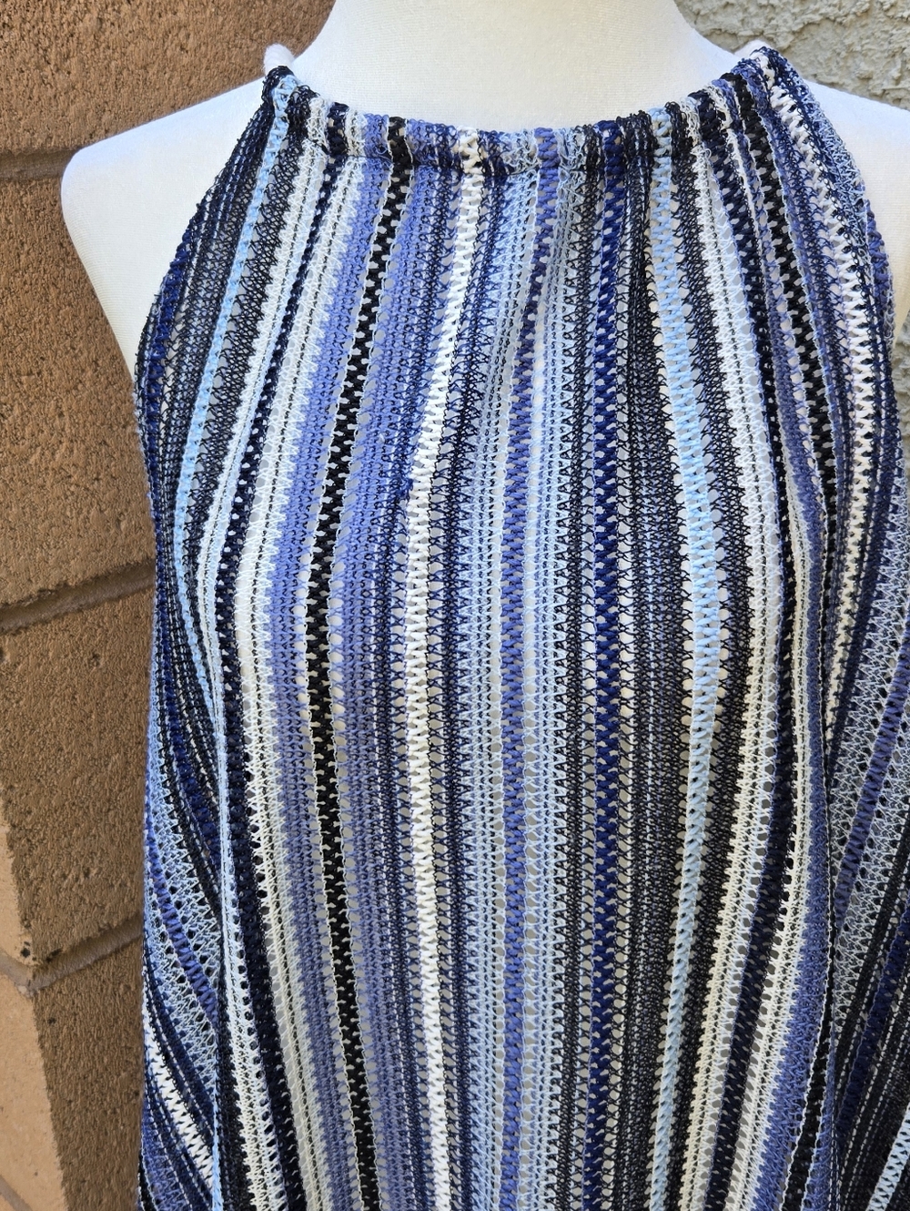 C&C California Blue Striped Swim Cover - Picture 2 of 9